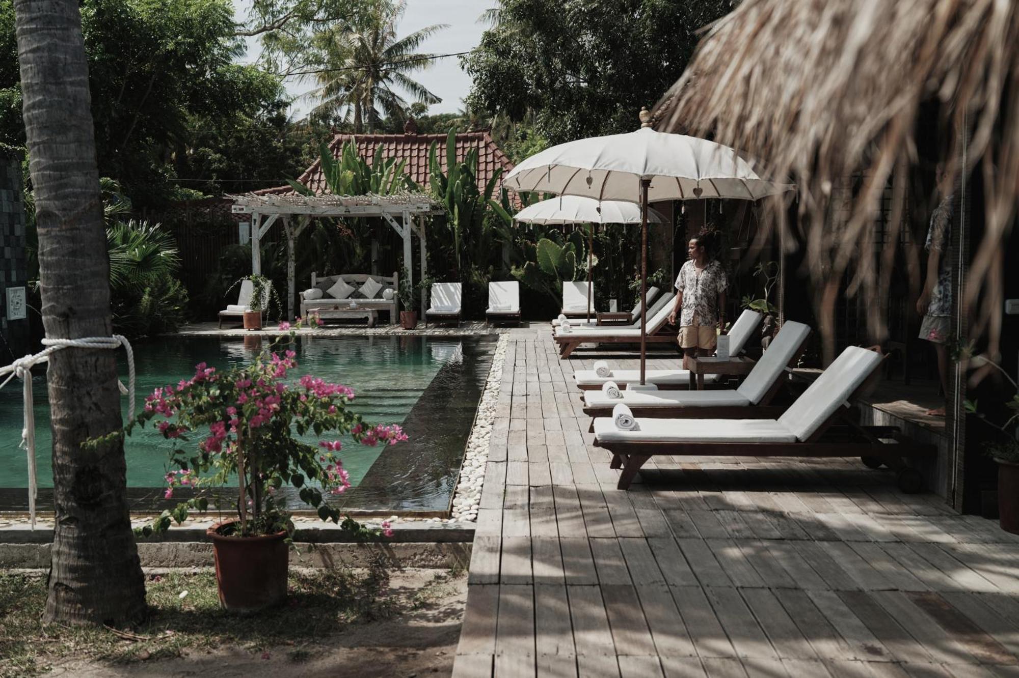 Lost Paradise Gili Gili Trawangan Eksteriør billede